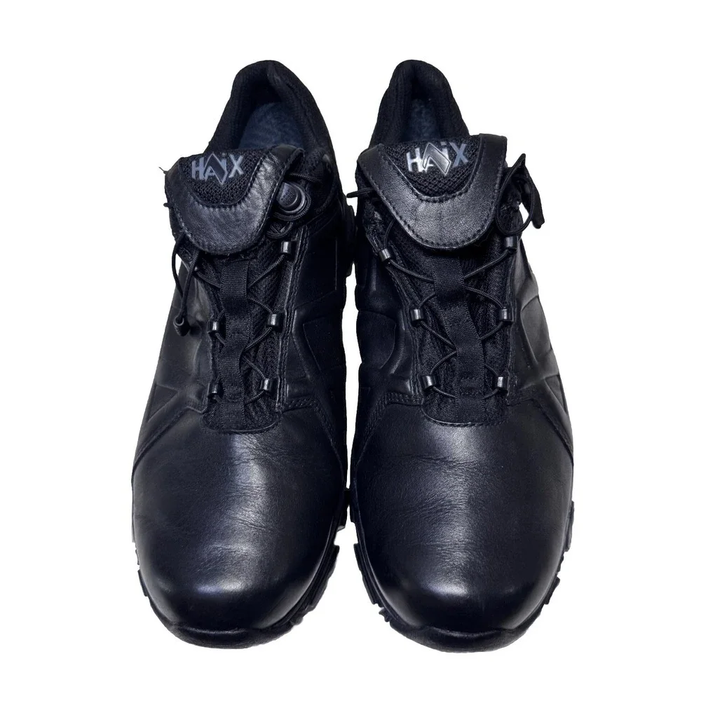 Haix Eagle Tactical 2.0 GTX Leather Shoes Mens 11 Black Gore-Tex Lace Up Work